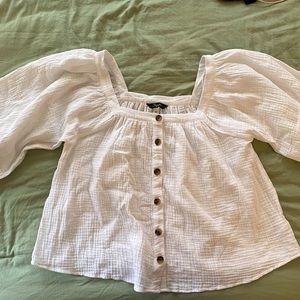 Medium White Boutique Top